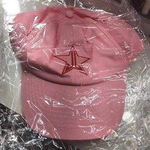 *2 for 1! Jeffree Star Pink Hat & Red V Day Beanie